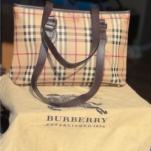 Burberry Haymarket Check Tote